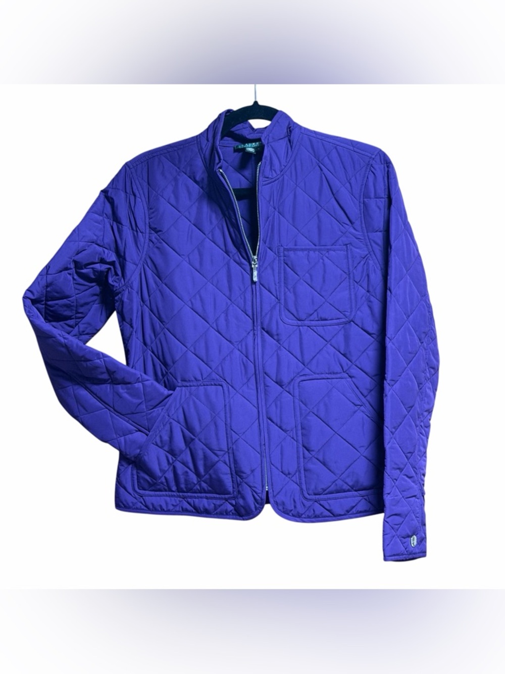 Ralph Lauren Purple Quilted Jacket SIZE M NWT - Picture 2 of 7
